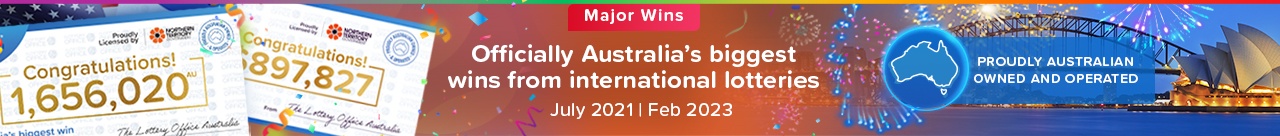 Australia's biggest win from the USA Power Lotto