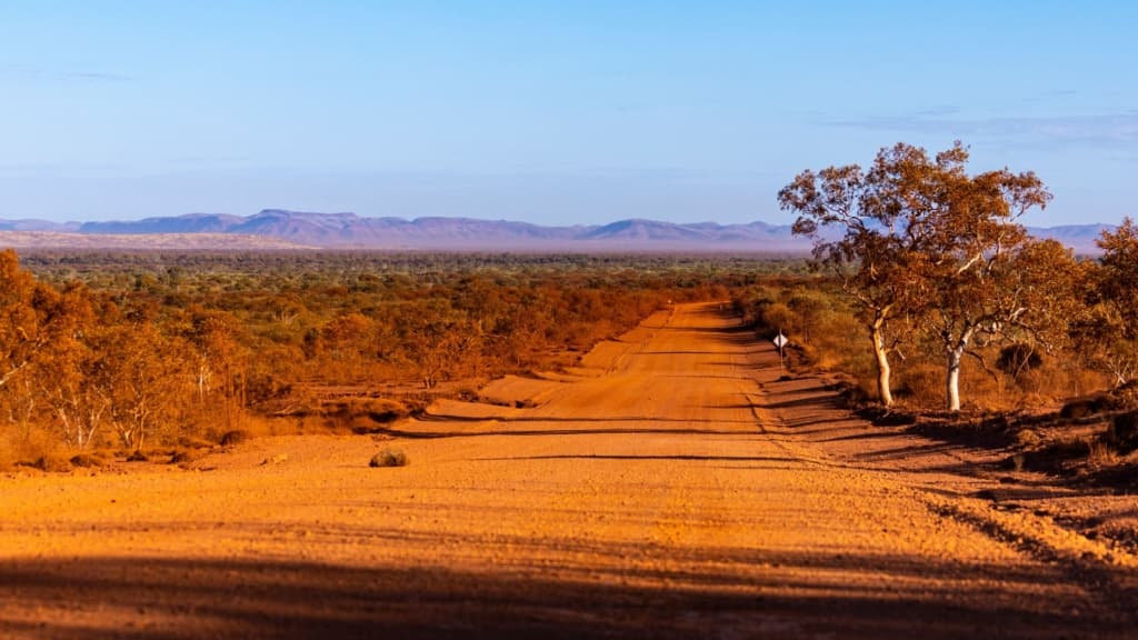 Outback landscape of Australia